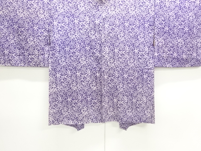 JAPANESE KIMONO / ANTIQUE HAORI / SILK / KINSHA / BRANCH FLOWER